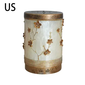 

Aroma Diffuser 200Ml Household Resin Hollowed Out Colorful Night Light Intelligent Silent Air Aroma Humidifier