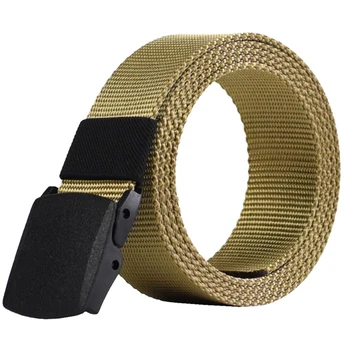 

Automatic Buckle Canvas Belt Men Outdoor Quick-drying Belt Tactical Military Waist Bands High Quality Strap Cinto Masculino