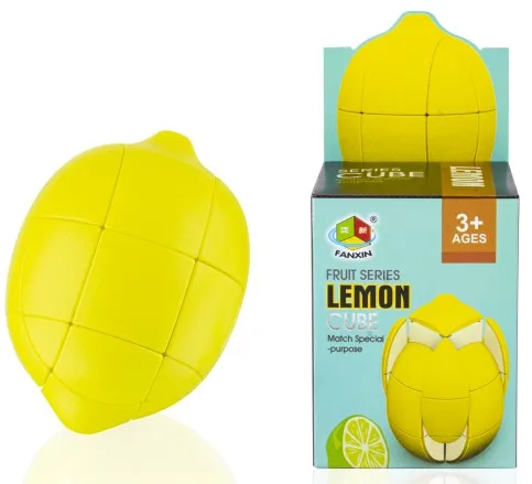 FanXin Fruit Apple/Banana/Lemon Magic Cube Professional Speed Puzzle Twisty Antistress Educational Toys For Children Gift