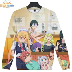 Новинка Kobayashi s dragon maid 3D печать женская и мужская повседневная теплая одежда 2019 Топы Горячая Распродажа Тонкий Прохладный Весна k-pops