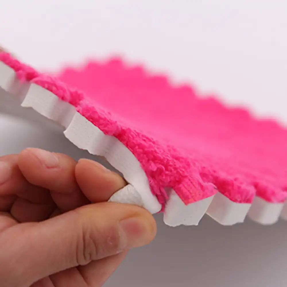 30*30 см EVA плюшевые головоломки лохматые пены коврики бархатистый коврик декоративный детский коврик для комнаты детские игрушки для ползунков коврик Водонепроницаемая подкладка