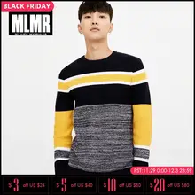 #Special Offers JackJones Men Autumn winter Strip Stitching Color Pullover sweater |218324518 #Special Offers JackJones Men Autumn winter Strip Stitching Color Pullover sweater |218324518