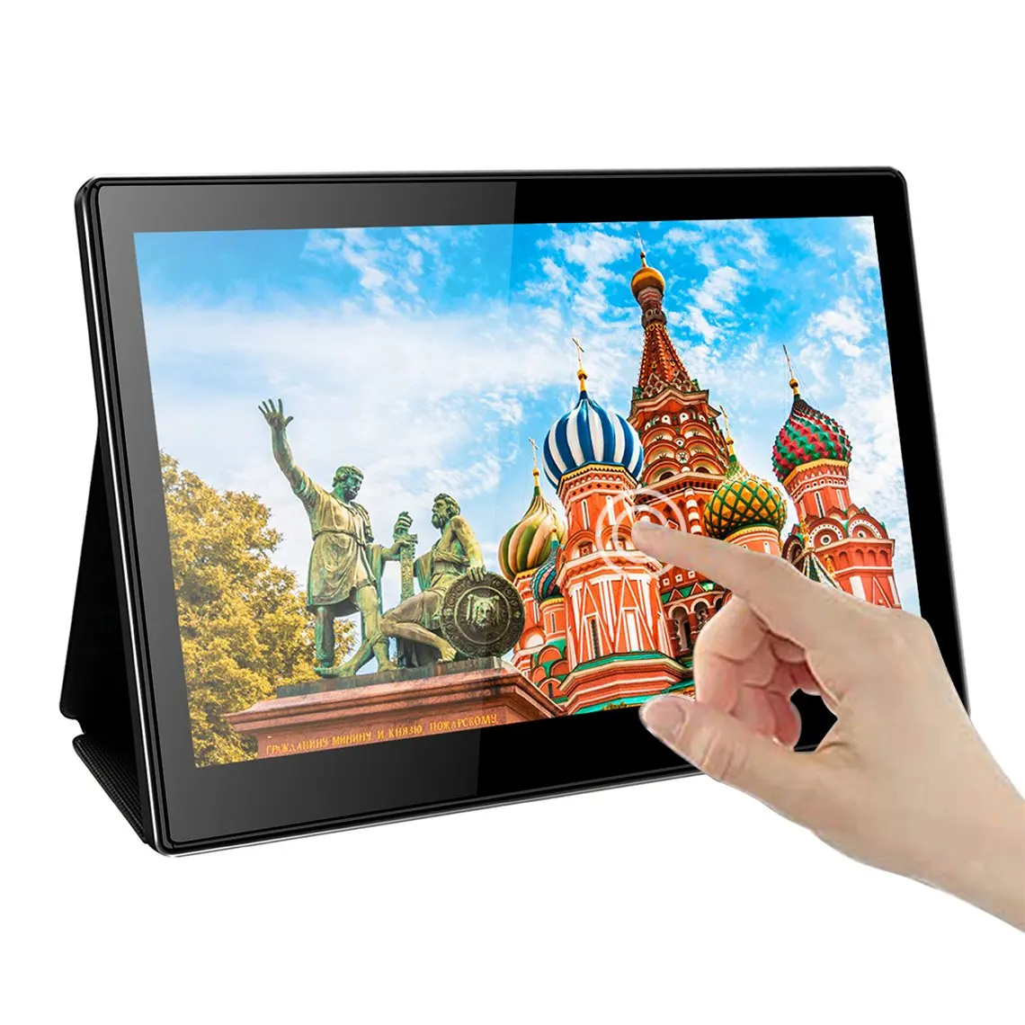 Monitor Portatile Touch Ips Fhd Da 13.3 ", Display Touch Screen Ultra Sottile Per Pc Portatile, Switch,Ps5/4,Xbox
