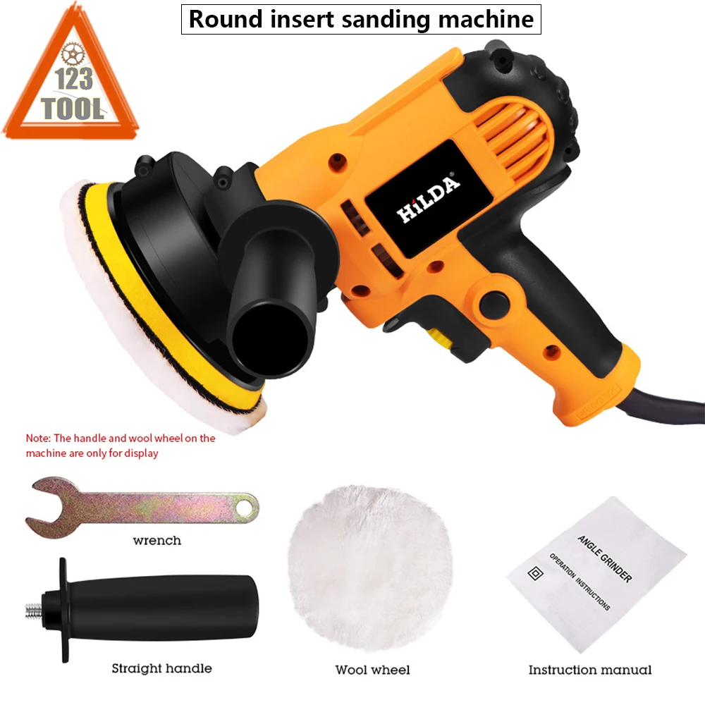 

220V Electric Car Polishing Machine Speed Automatic Polishing Machine Sanding Machine Waxing Tool Auto Parts