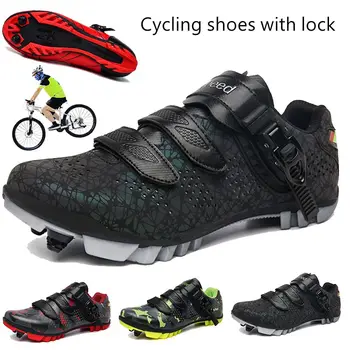 

YTUK 2020 New Cycling Road Shoes Men Bike Shoes Women Nylon Sole Cycling Athletic Racing Bicycle Shoes Breathable Glow At Night