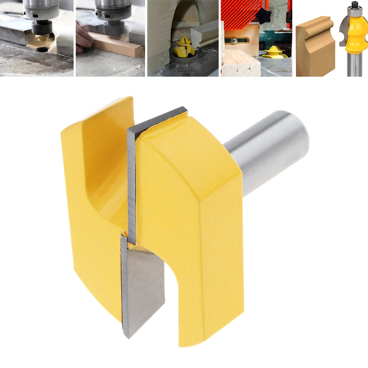 

Large 55 mm Cleaning Bottom Bit with 12 mm Shank for Particleboard /Multi-Layer Board / Solid Wood / Medium Fibre Board