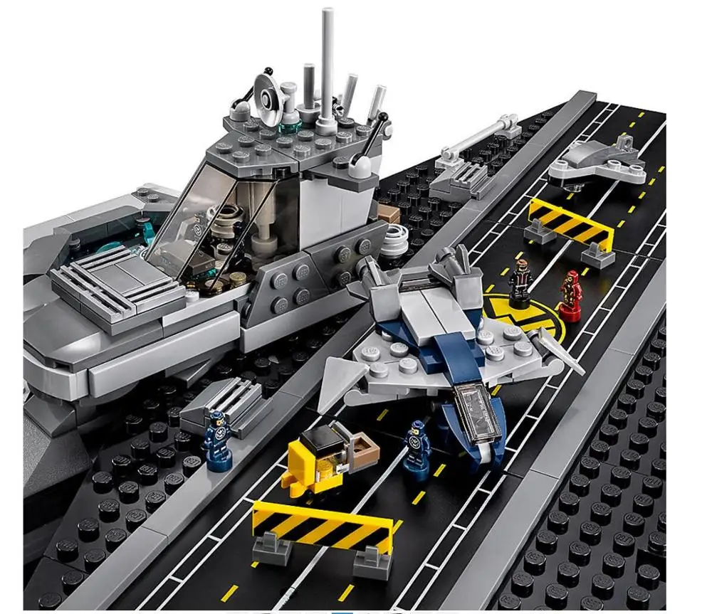 07043 Marvel супер герой серия щит Helicarrier модель строительные блоки 3057 шт кирпичи игрушка подарок Совместимость супер герой 76042