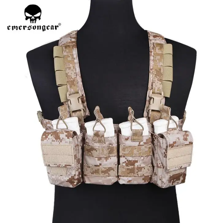 EM7450AOR1 Emerson gear Emerson тактическая легкая нагрудная пластина для снаряжения, перевозчик Cordura нейлоновый жгут, легкий Регулируемый Aorsoft Combat CS gear - Цвет: EM7450AOR1