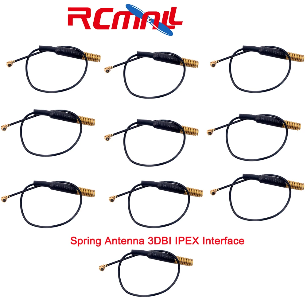 10 шт./лот 433 м пружинная антенна 3DBI IPEX интерфейс 50 Ом для Lora Φ модуль FZ2631D |