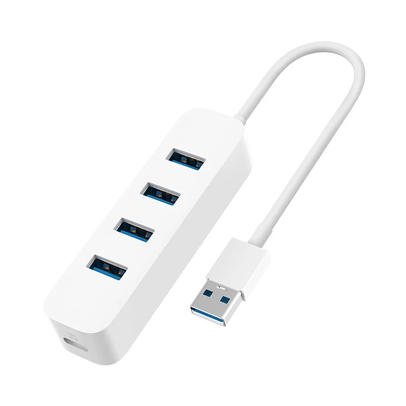 Xiaomi Mijia сплиттер 4 USB 3,0G Высокоскоростная передача USB-C внешняя поддержка питания Windows Mac OS Android