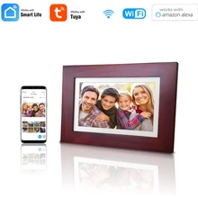 8 Inch LED Screen Smart Digital Photo Frame WiFi Electronic Album Picture Music Movie Mult-Media Player Gift Home Decor