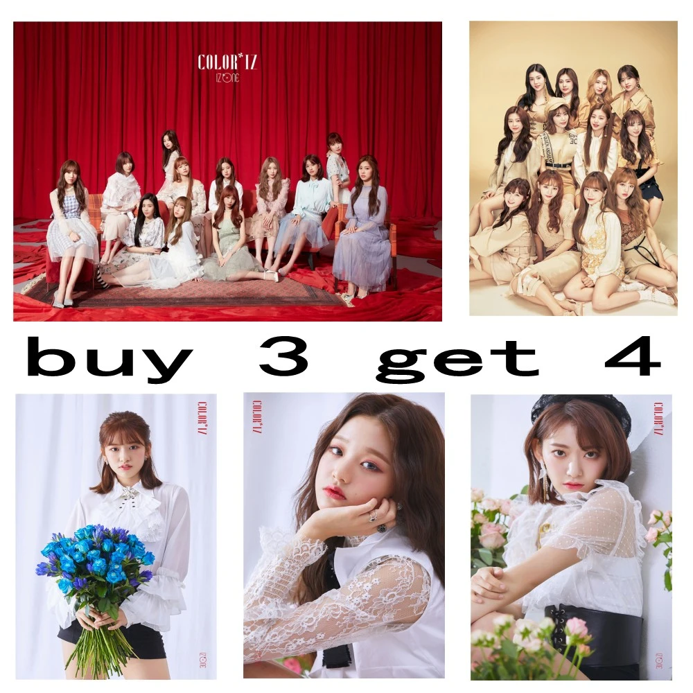 Kpop Iz One Izone Color Iz La Vie En Rose Album White Coated Paper Poster Photo Pictures Fans Collection Series 2 Wall Stickers Aliexpress It is also featured on japanese on their 1st japanese album, twelve. kpop iz one izone color iz la vie en rose album white coated paper poster photo pictures fans collection series 2