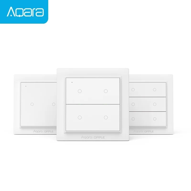 Goods  Aqara Opple Zigbee Smart Switch Light Switch Smart App Control Wireless Wall Switch work with Mijia 