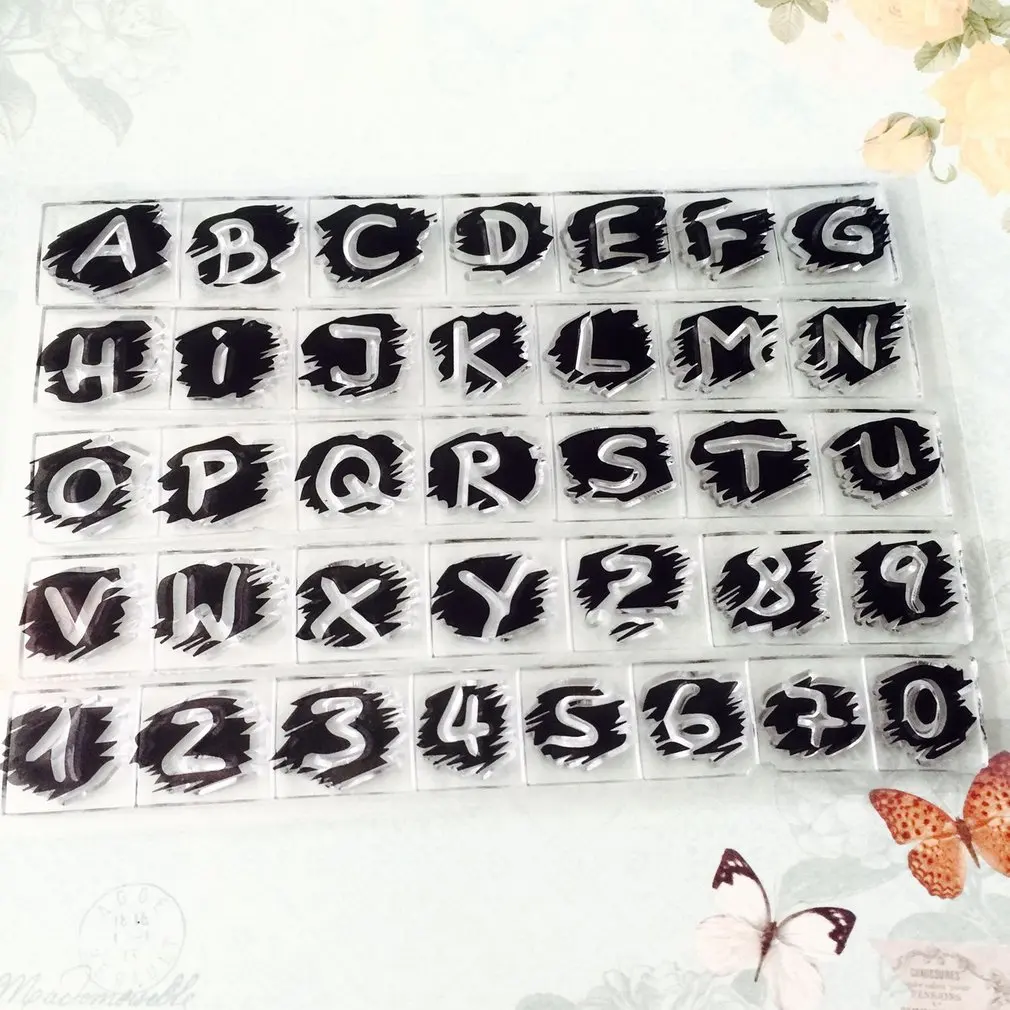 Прозрачный Силикон для девочек для фотоальбом DIY декоративный картон ручной работы подарок