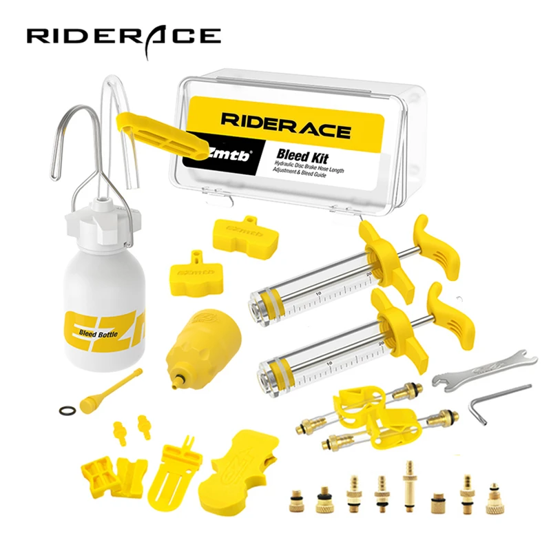 Universal Bicycle Bleed Kit Hydraulic Disc Brake Oil Tool Set For Shimano Magura Sram Avid Mula