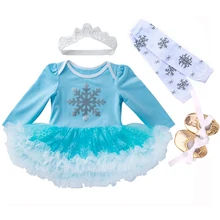 Рождественская Одежда для новорожденных; комплект одежды для маленьких девочек; синее платье Супермена и Эльзы; костюмы; забавные вечерние костюмы-пачки; подарки на Рождество