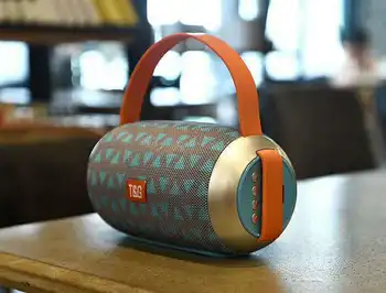 

2018 USB Bluetooth Speaker Mini Wireless Loudspeaker Crack LED TF USB Subwoofer bluetooth Speakers mp3 stereo audio music