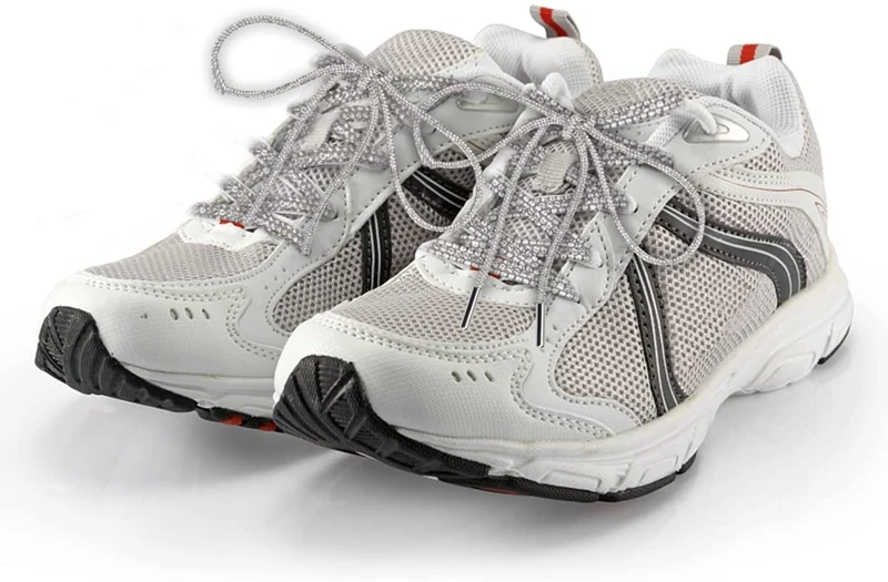 1 Paar glitzernde Schnürsenkel mit Strasssteinen, Diamant-Schnürsenkel, glänzende runde Schnürsenkel für Sneaker und Hoodies – Detail 13