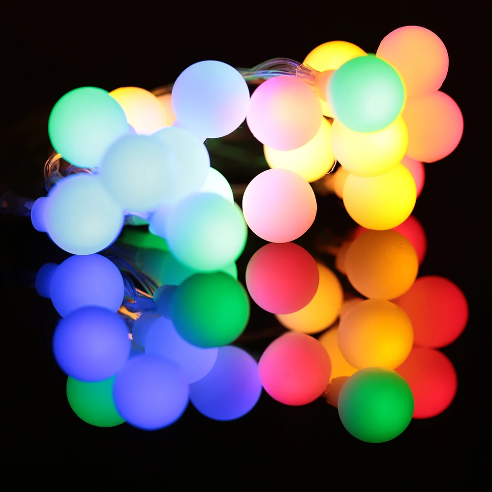 Colorful Супер яркий Романтический двор USB открытый Рождественский Декор Свадьба Фея свет прочный 20LED фестиваль пейзаж лампа сад Фея струны - Испускаемый цвет: Colorful
