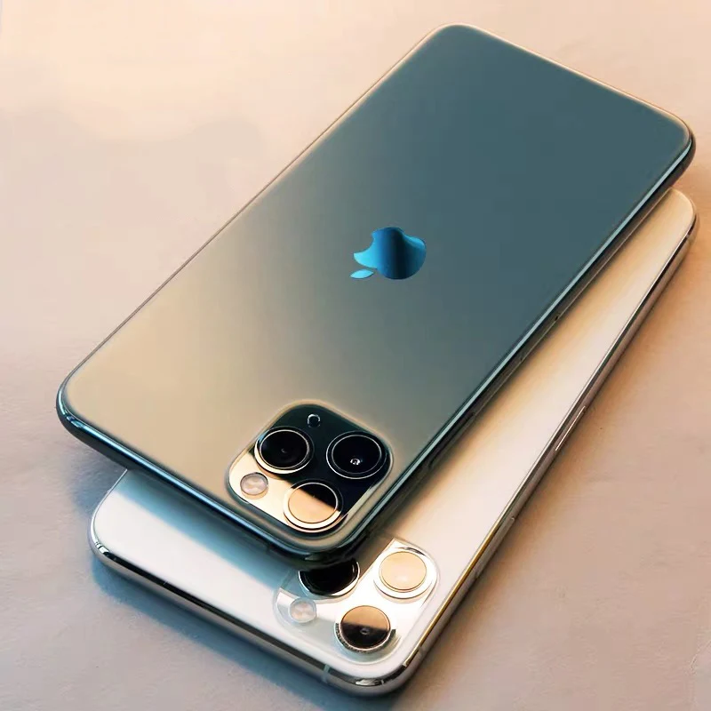Case For iPhone 11 Pro Max Luxury Plating Soft Semi-transparent Matte TPU Silicone Back Cover Phone Cases |