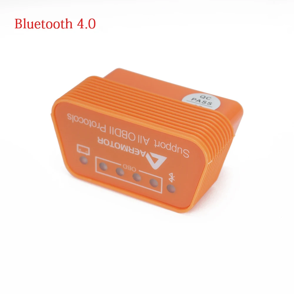 ELM327 V1.5 OBD2 Wi-Fi/Bluetooth считыватель кода для peugeot 206/307/308/208/внедорожник 3008 4008 5008/207/407/508/301 Мини OBD II - Цвет: Bluetooth ELM327