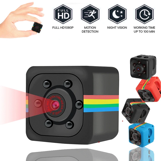 Sq11 Mini Camera 960p Sensor Night Camcorder Motion Dvr Micro Camera Sport  Dv Video Small Camera Cam Sq 11 With Box - Mini Camcorders - AliExpress