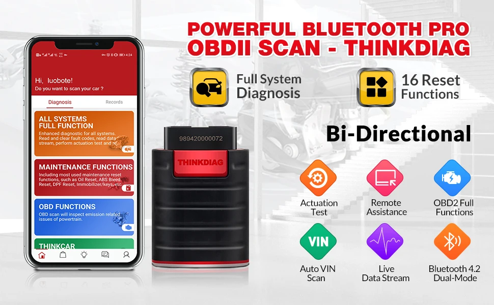 Thinkcar thinkdiag obd2 активация Thinkcar thinkdiag obd2 активация