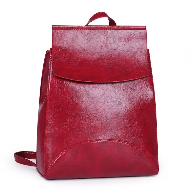 Женские модные новые сумки mochilas, одноцветные рюкзаки для путешествий, Женский ранец из искусственной кожи, школьные сумки для девочек-подростков - Цвет: 03