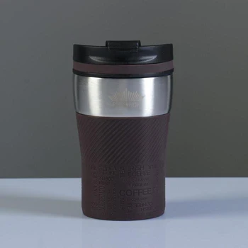 

Thermos mug 0.25 l Peterhof 12440 "PH", brown 5406107
