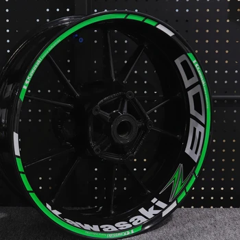 

Applicable to the double-sided Decal of the front and rear wheels of the modified Kawasaki Z800 motorcycle