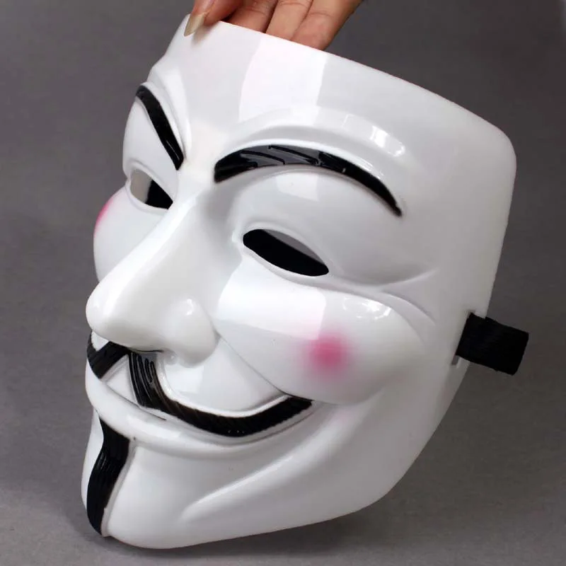 Vendetta masque adulte anonyme Guy Fawkes Déguisements Costume Halloween Party Fun 