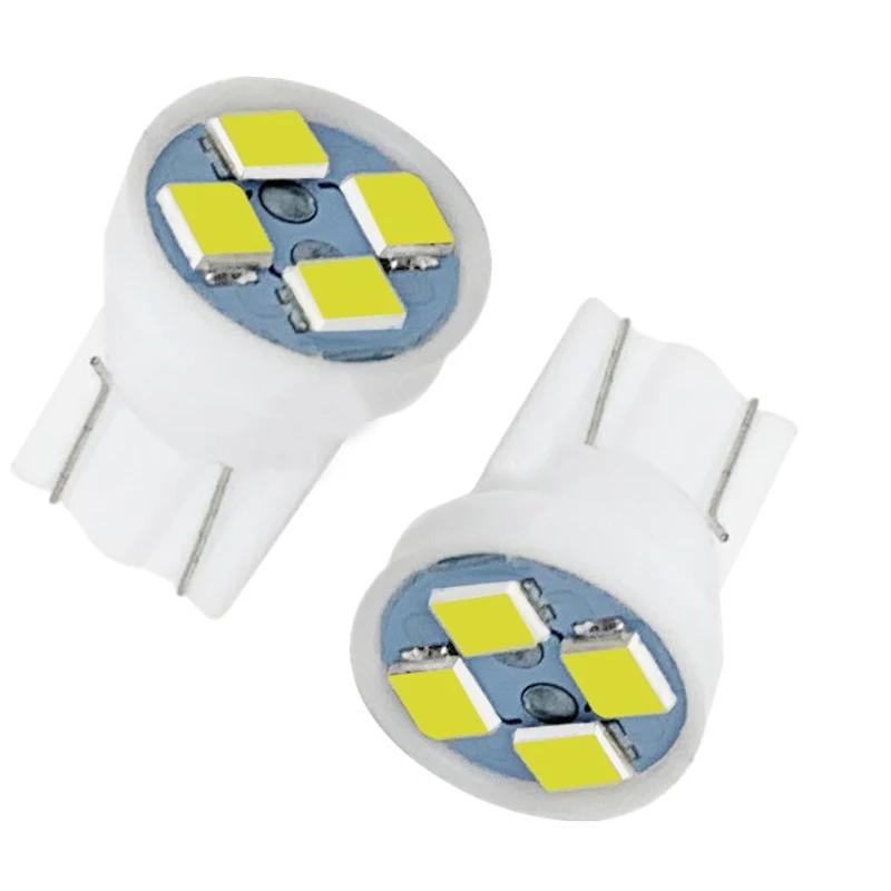 

50-300 шт., Автомобильные светодиодные лампы T10 3528 1210 4SMD, 194 168 Вт, 12 В постоянного тока