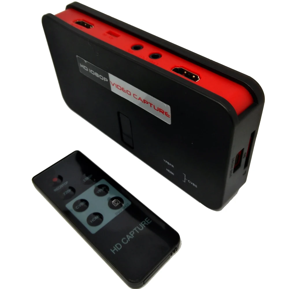 Live game capture with streaming HD Game capture convert HDMI YPbPr to USB Driver SD Card directly no pc need