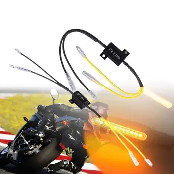 

1Pair Moto Load Decoding Resistor for LED Turn Signal Light Repair 25W 6.8Ohm