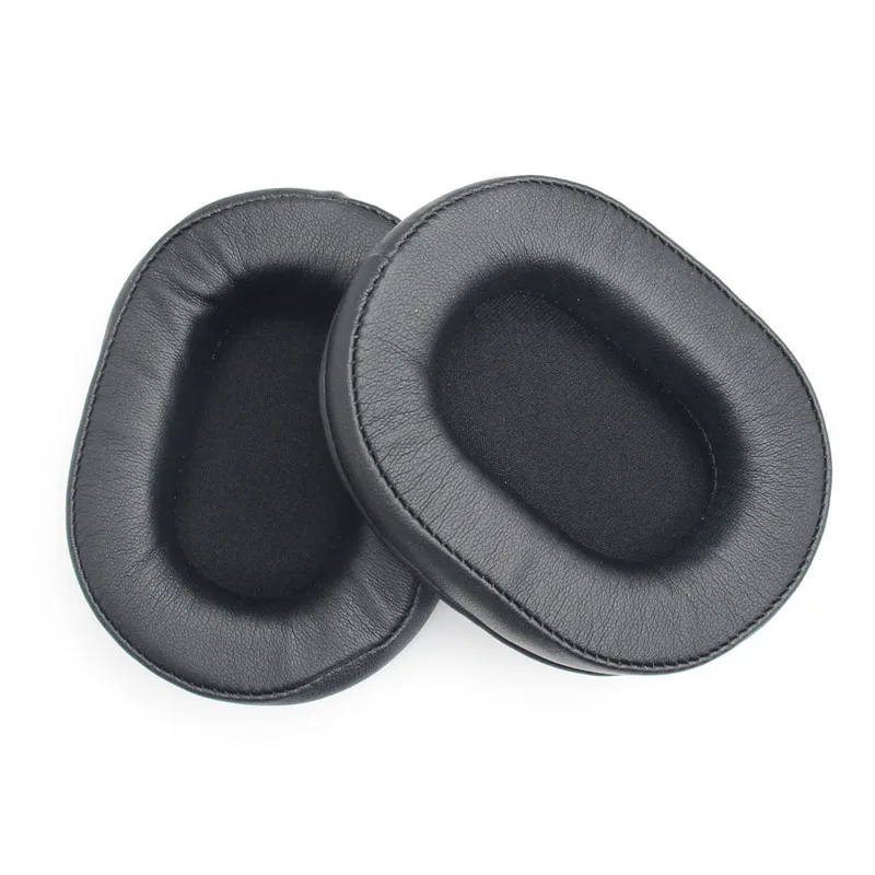 Амбушюры для Audio-Technica ATH-SR5 SR5BT MSR5 сменные насадки для наушников резиновые ушные вкладыши ушные подушки аксессуары 23 SepO6 - Цвет: Черный