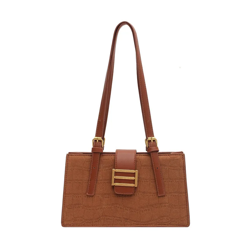 

Luxury Brand Handbags and Purses Designer Crossbody Bag for Women Leather Stone Pattern Shoulder Bag Female Undefined sac a main
