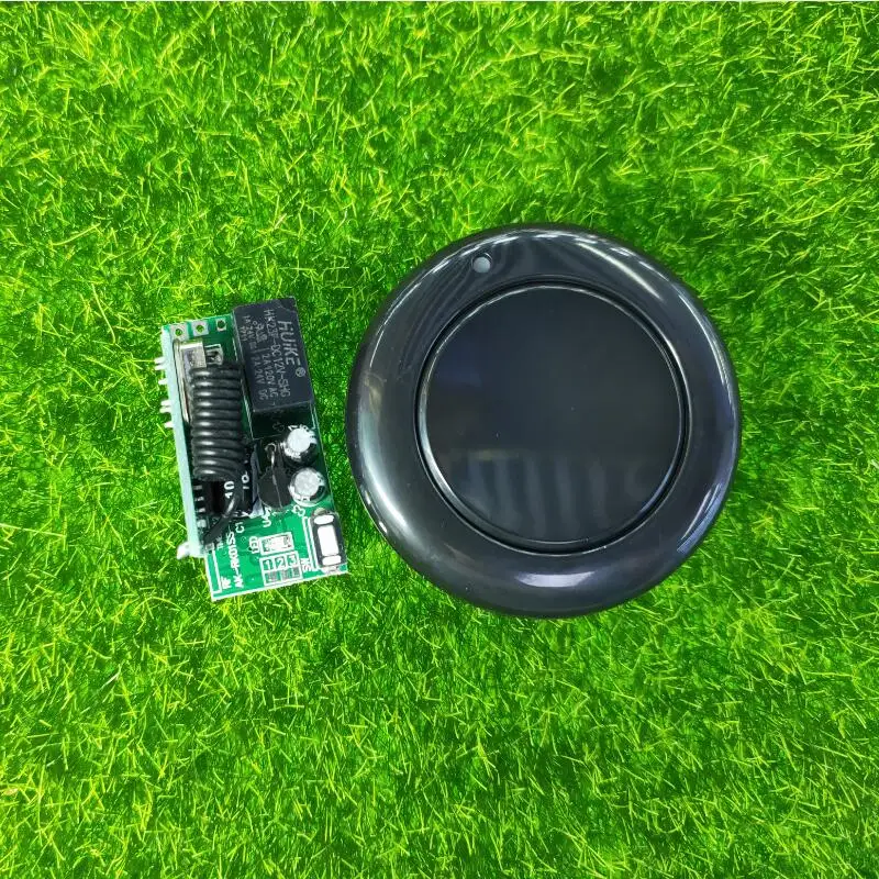 Universal DC 12V mini wireless remote control switch system 2A relay wall button paste Doorbell/security alarm | Электроника