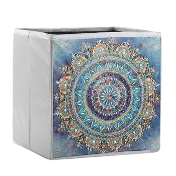 

DIY Diamond Painting Storage Box Desktop Foldable Container Jewelry Box