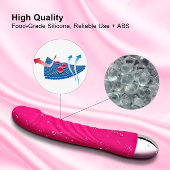 G Spot Dildo Vibrator for Woman Silicone Waterproof Vibrator 10 Modes Clitoris Massager Female Masturbator Sex Toys for Woman 6