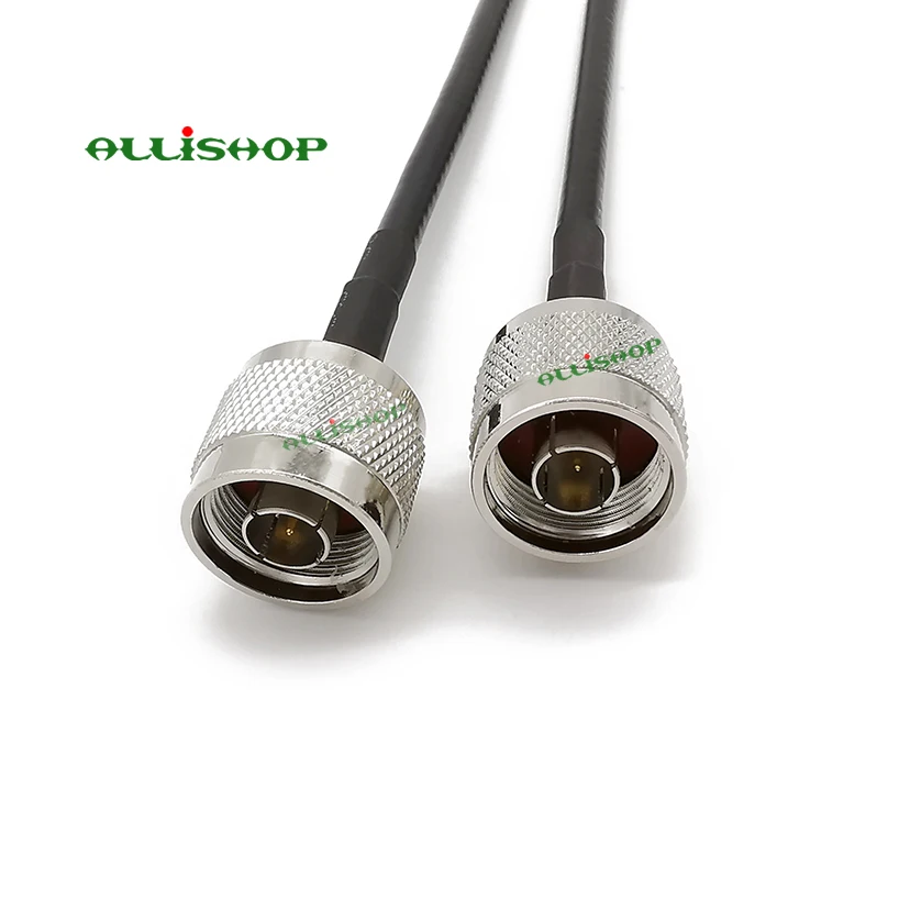 RF LMR200 косичка кабель N штекер для усилителя сигнала повторитель маршрутизатор Антенна Тип N штекер для подключения удлинитель 1-30 м