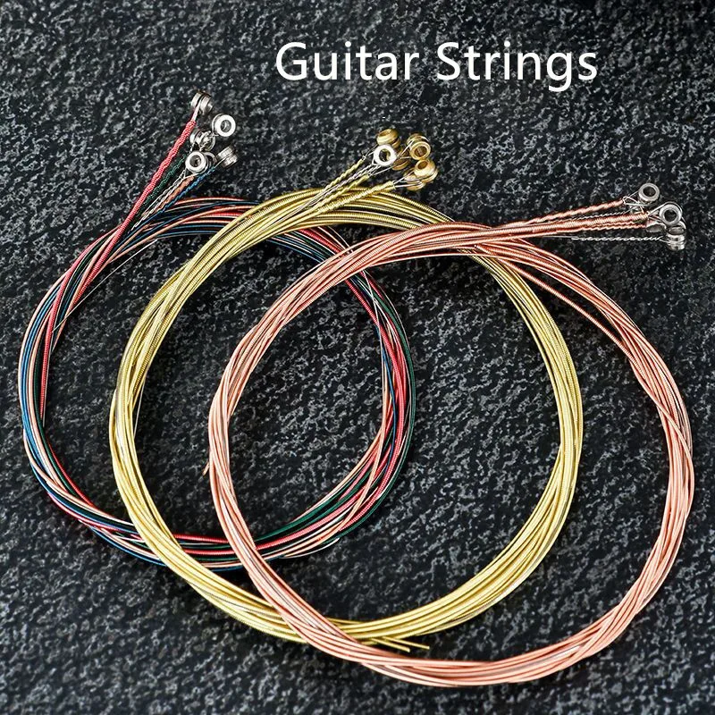 6pcs Wire Pure Copper Strings Classic Guitar Strings Steel 16 For