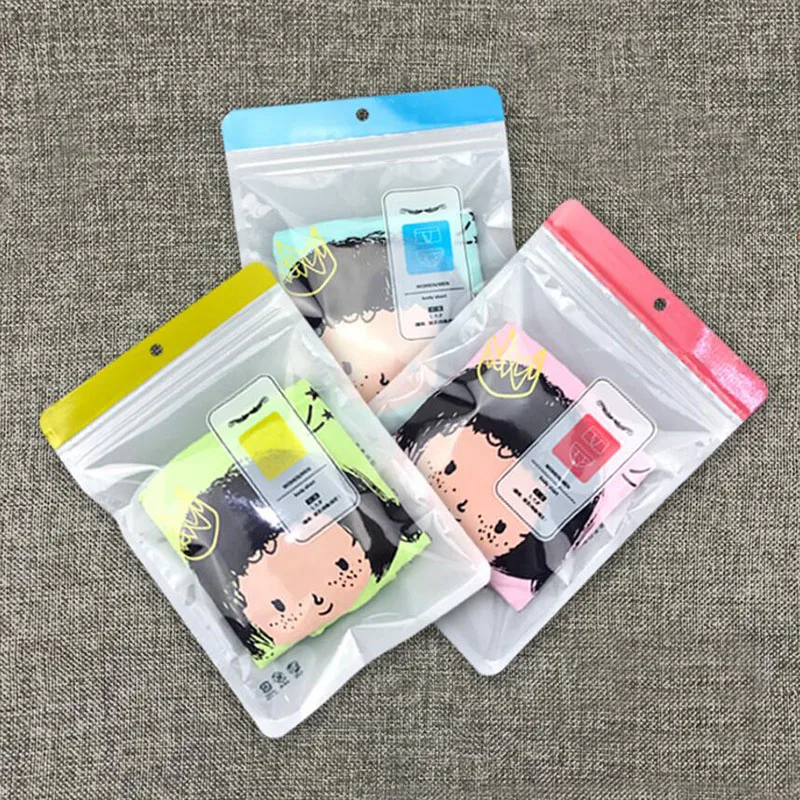 100Pcs Pink Blue Plastic Underwear Underpants Zip Lock Packaging Bag with Hang Hole, Briefs Knickers Storage Bag for Retail Shop 100Pcs Pink Blue Plastic Underwear Underpants Zip Lock Packaging Bag with Hang Hole, Briefs Knickers Storage Bag for Retail Shop
