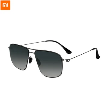 

Xiaomi Mijia Classic Square Sunglasses Pro TAC Polarized Lenses Glasses Retro Light Frame Screwless UV Protection for Men Women
