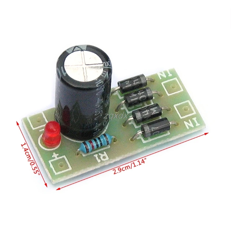 

AC-DC Converter 6/12/24V To 12V Full-bridge Rectifier Filter Power Supply Module Logic ICs Au06 19 Dropship