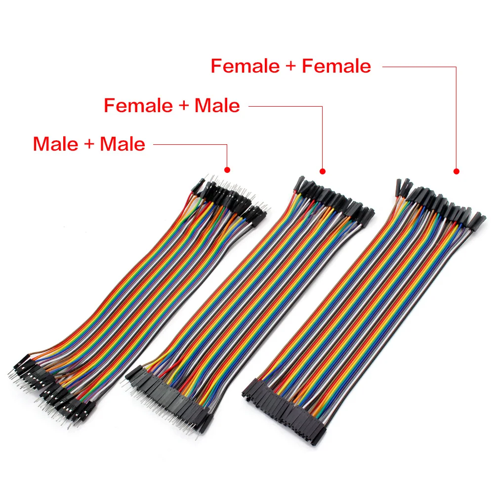 

20CM Dupont Jumper Wire Copper Silicone Male TO Male Female TO Female Dupont Cable Kits Jumper Wire Insulation For Arduino Kit