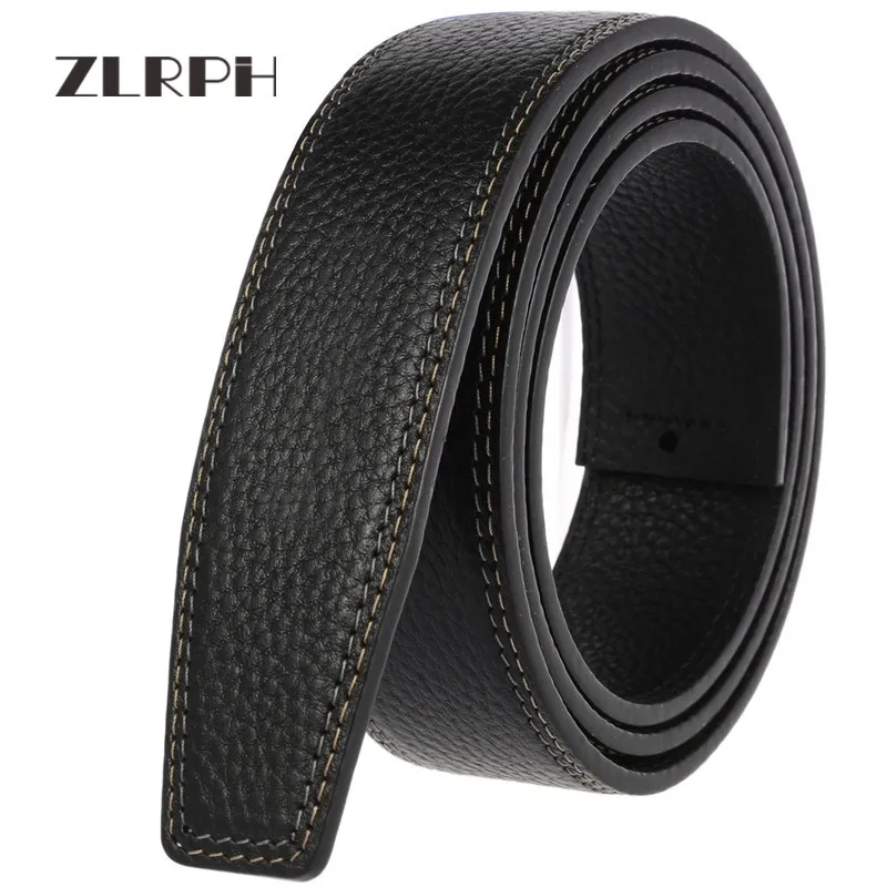 

ZLRPH The new high-end double-sided cowhide leather belt strap for men automatically buckl e the body GZYY-LY35-3598