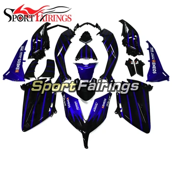 

Blue Black Fairings For Yamaha TMAX T-MAX 530 2017 ABS Plastic Injection Motorcycle Fairing Kit Hot Sell Bodywotk TMAX 530 2017