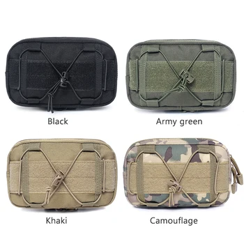 

1000D Oxford Cloth Molle Bag Waist Shoulder Pouch Crossbody Bag with Strap