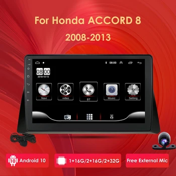 

10.1" 2Din Android 10 Head Unit Car Radio GPS Navi Multimedia car no dvd Player For 2008 2009 2010 2011 2012 2013 Honda accord
