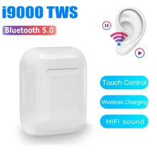 I9000 TWS беспроводные наушники 1:1 Реплика Air 2 всплывающие Наушники Управление беспроводной зарядкой PK H1 W1 I12 I60 I80 I500 I1000 TWS